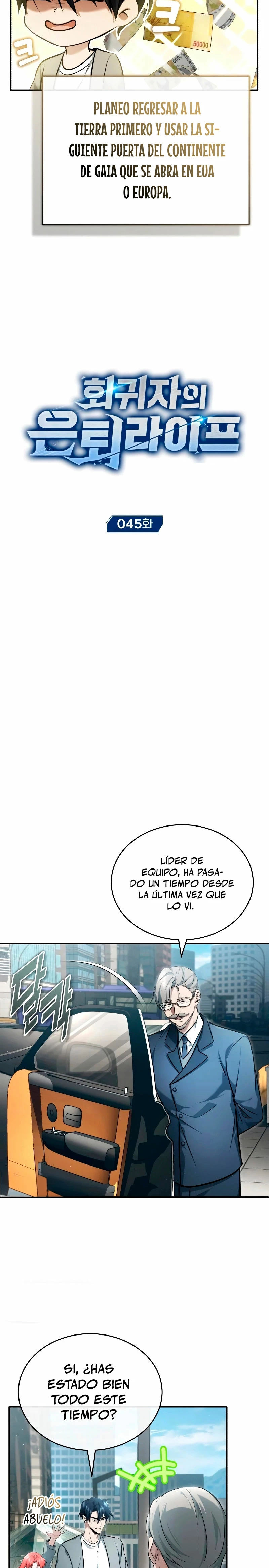 La vida del regresor después del retiro capítulo 45 página 4