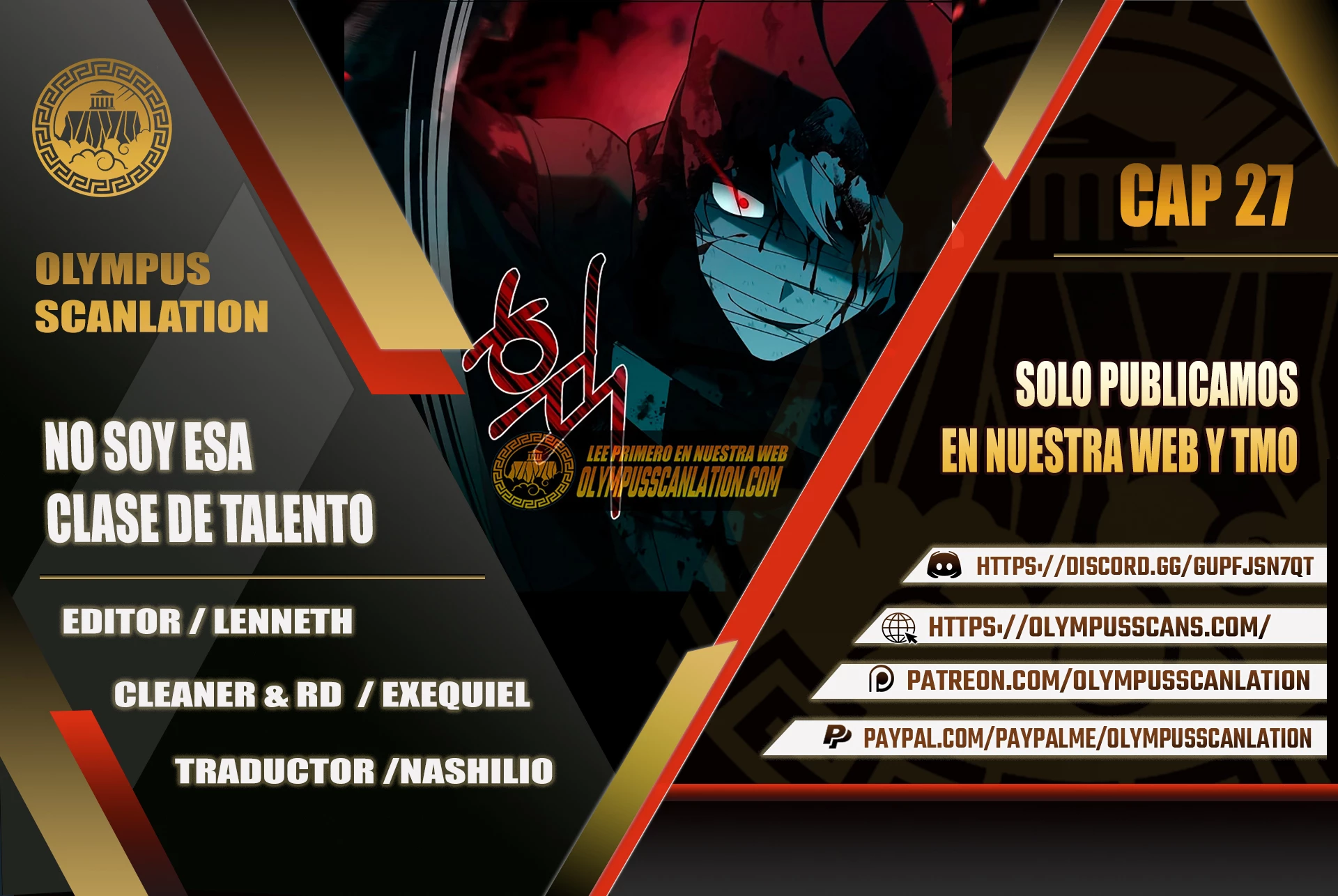 No soy esa clase de talento capítulo 27 página 1