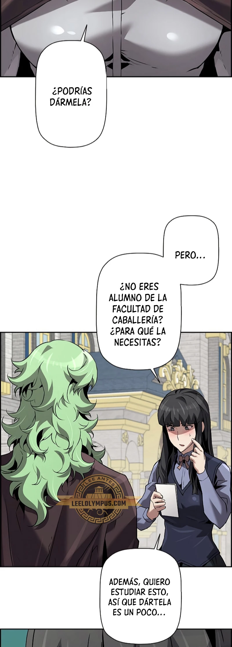 La evolución del nigromante capítulo 53 página 3