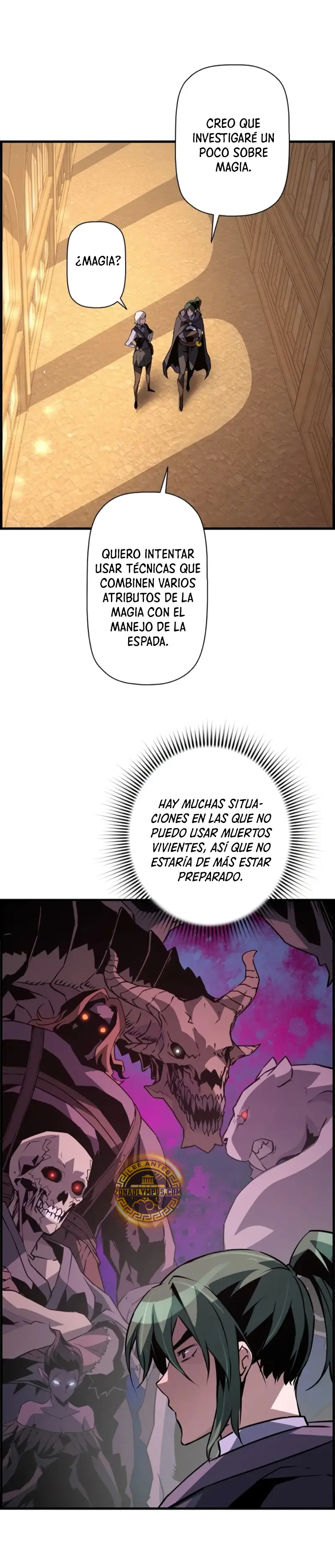 La evolución del nigromante capítulo 83 página 34