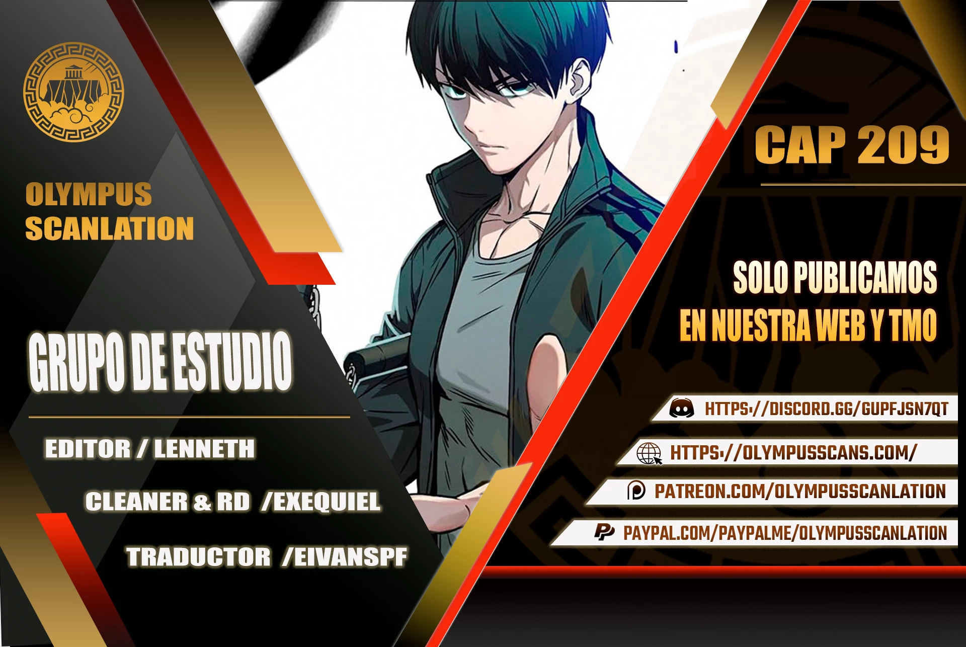 Grupo de Estudio capítulo 209 página 1