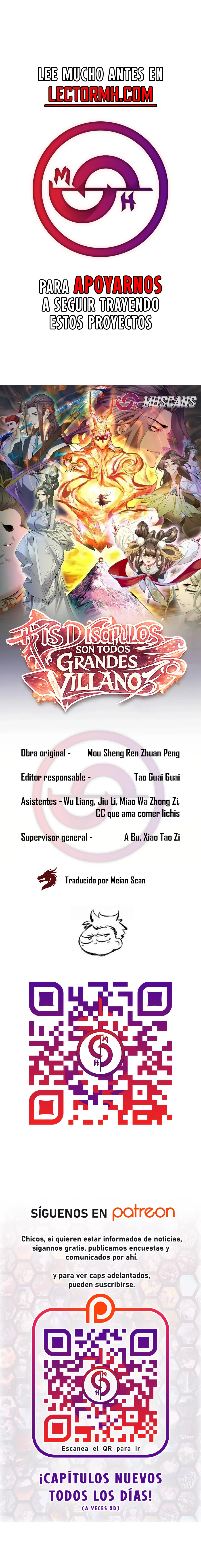 Mis Discípulos son Todos Grandes Villanos capítulo 337 página 2