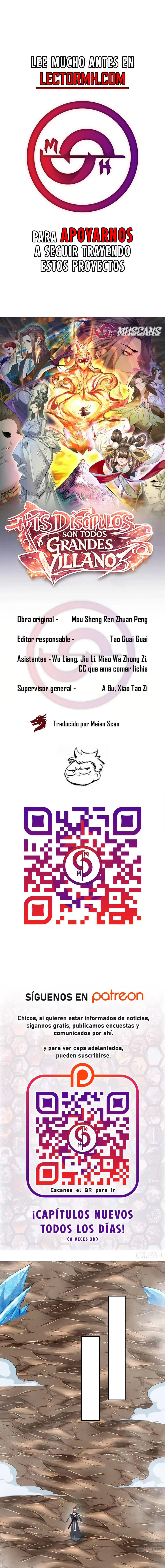 Mis Discípulos son Todos Grandes Villanos capítulo 339 página 2