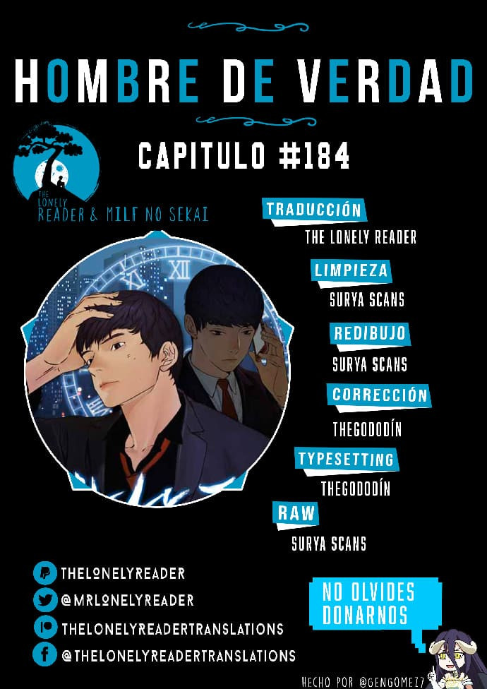 Hombre de Verdad capítulo 184 página 1