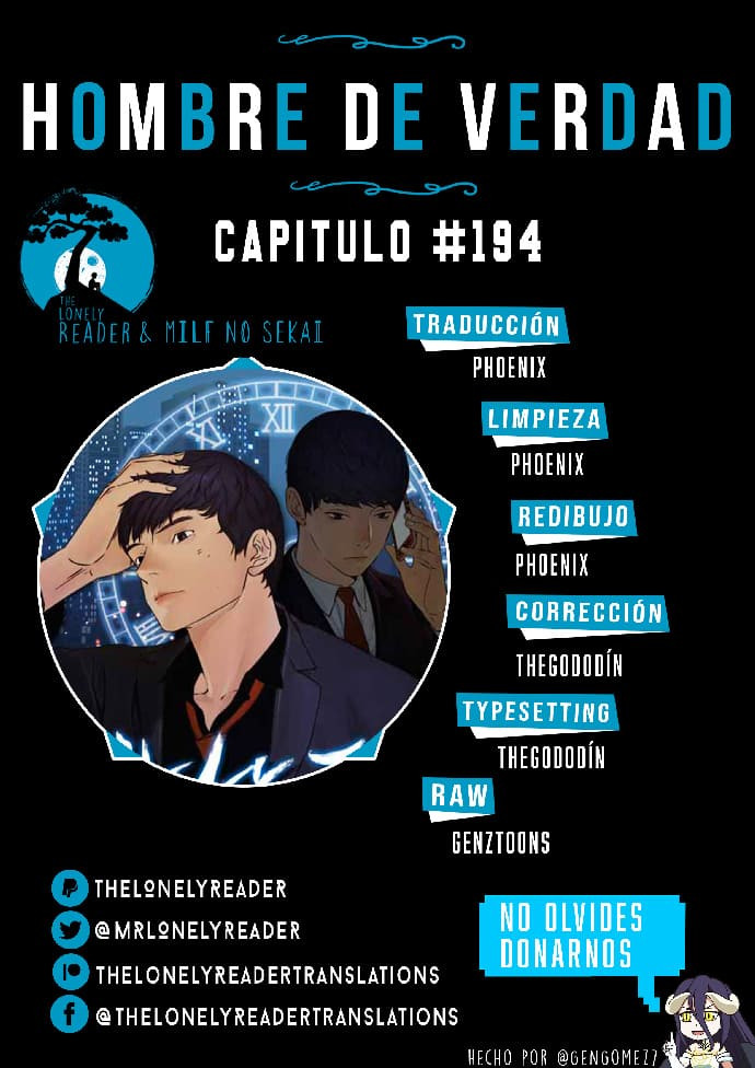 Hombre de Verdad capítulo 194 página 1