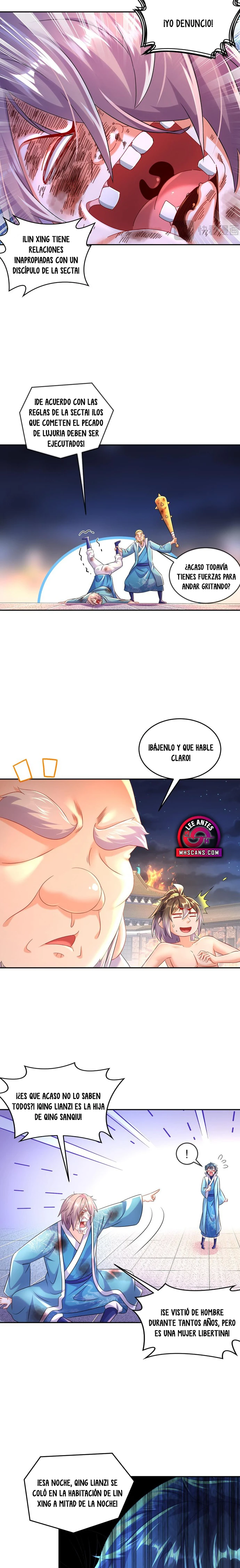Cultivo Dual con mi HAREM de Bellezas Inmortales capítulo 119 página 6