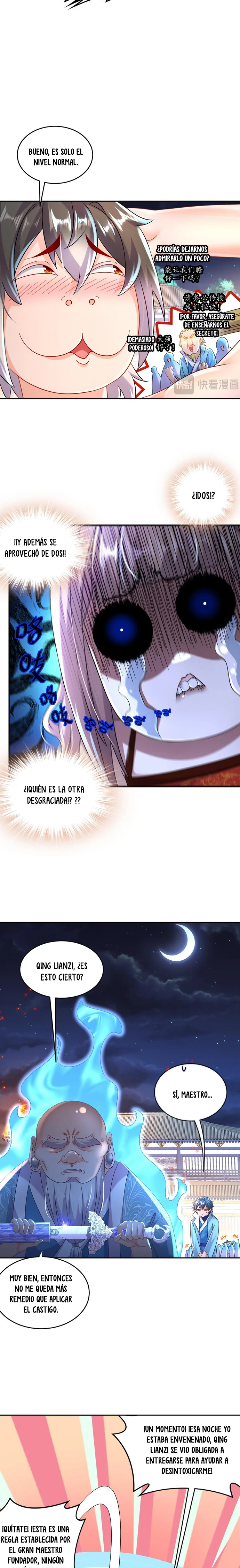 Cultivo Dual con mi HAREM de Bellezas Inmortales capítulo 119 página 8