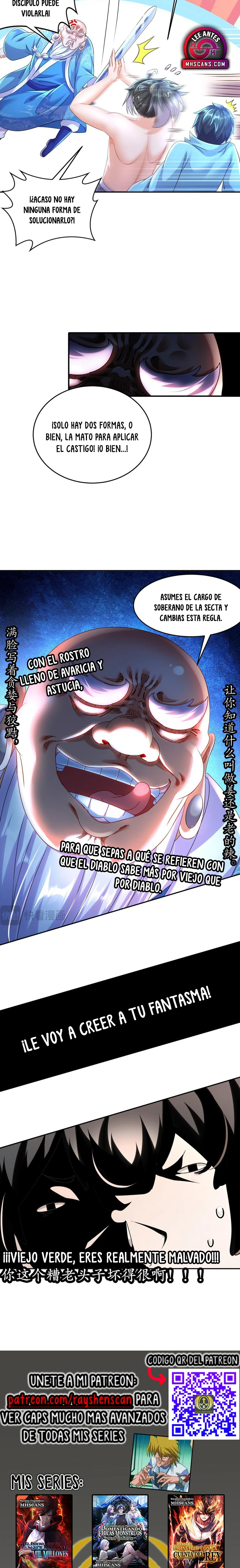 Cultivo Dual con mi HAREM de Bellezas Inmortales capítulo 119 página 9