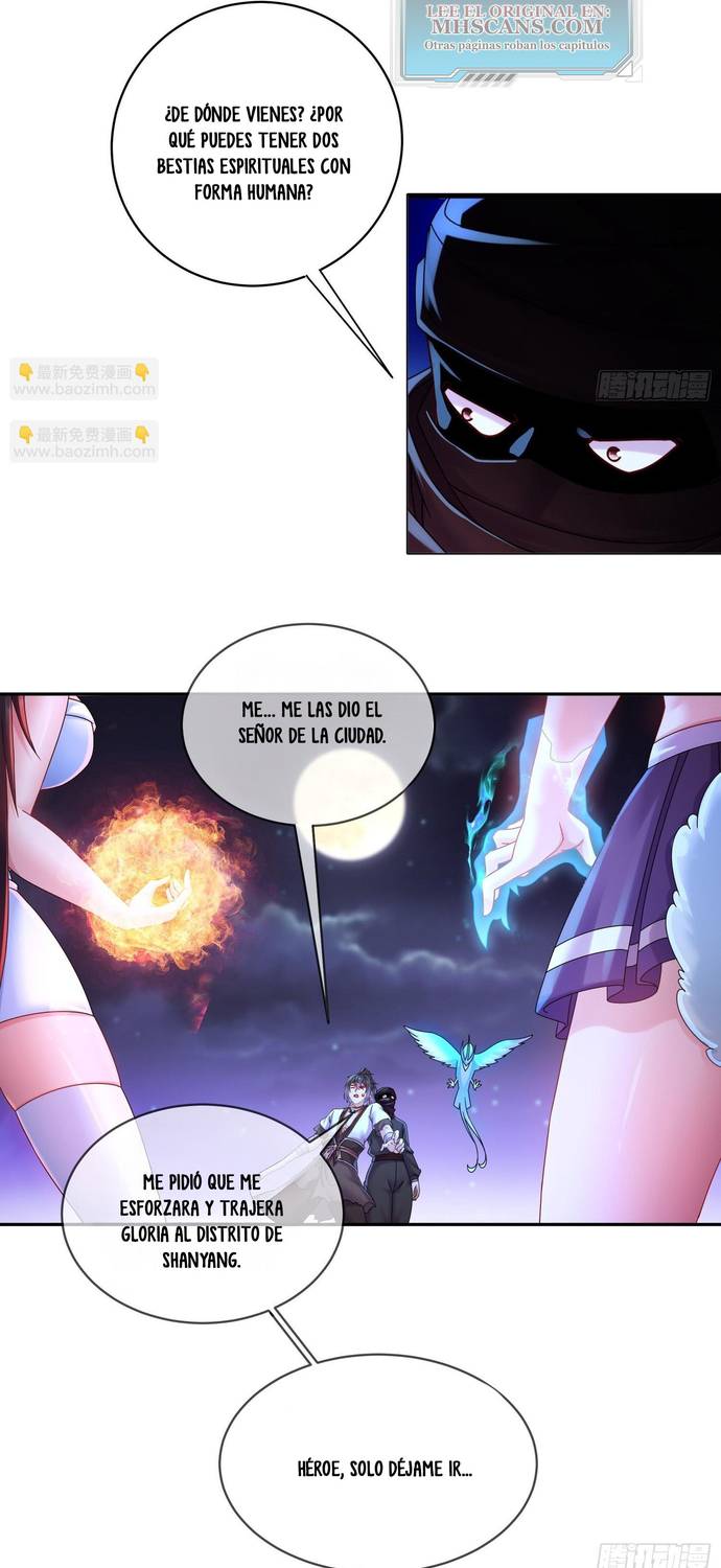 Cultivo Dual con mi HAREM de Bellezas Inmortales capítulo 16 página 14