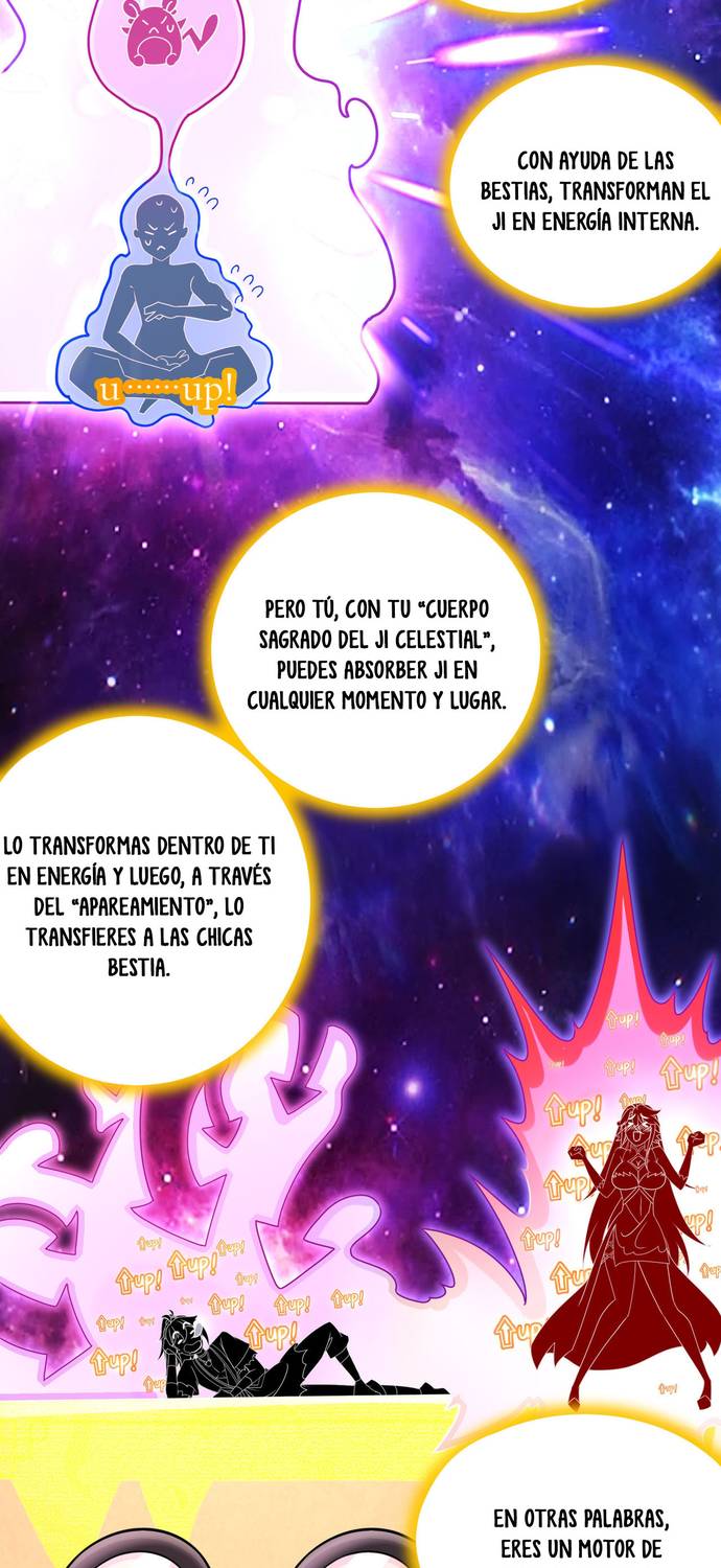 Cultivo Dual con mi HAREM de Bellezas Inmortales capítulo 2 página 13