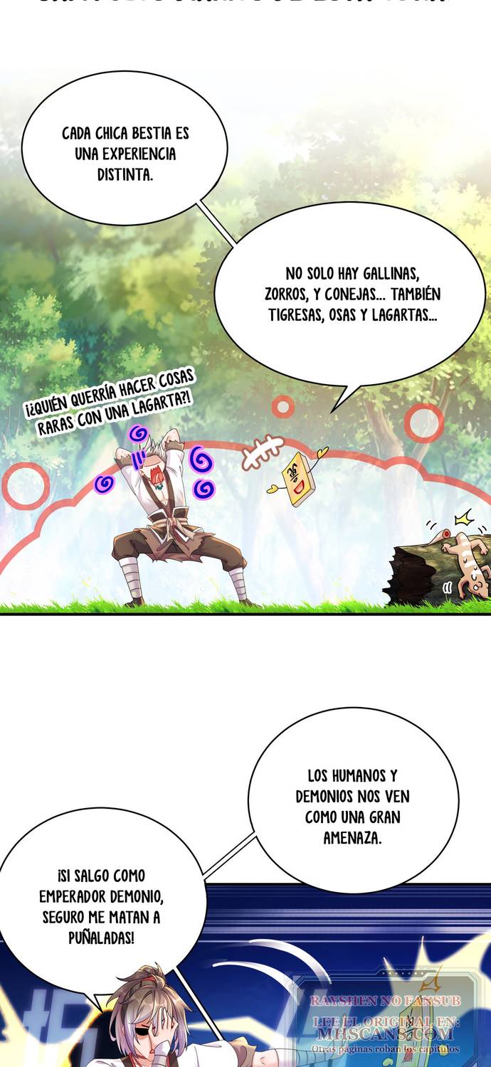 Cultivo Dual con mi HAREM de Bellezas Inmortales capítulo 2 página 22