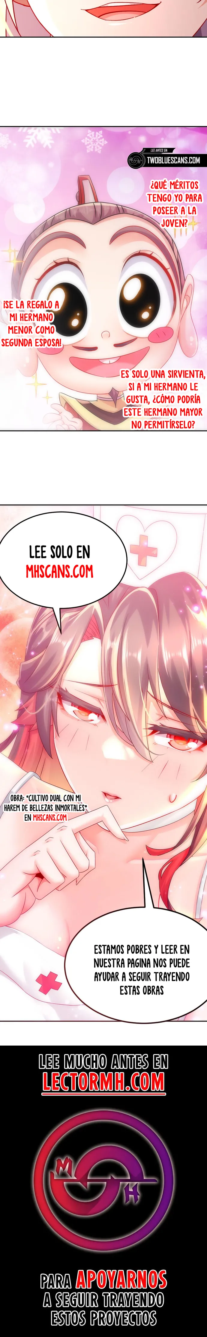Cultivo Dual con mi HAREM de Bellezas Inmortales capítulo 75 página 11