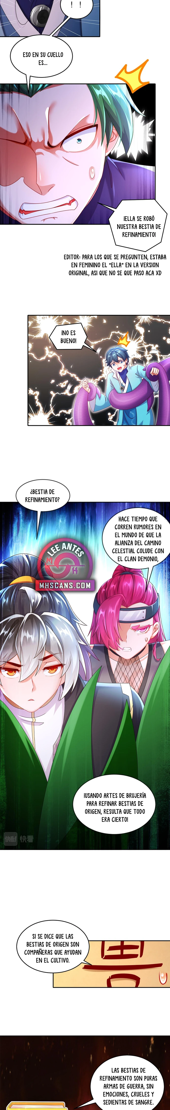 Cultivo Dual con mi HAREM de Bellezas Inmortales capítulo 80 página 7