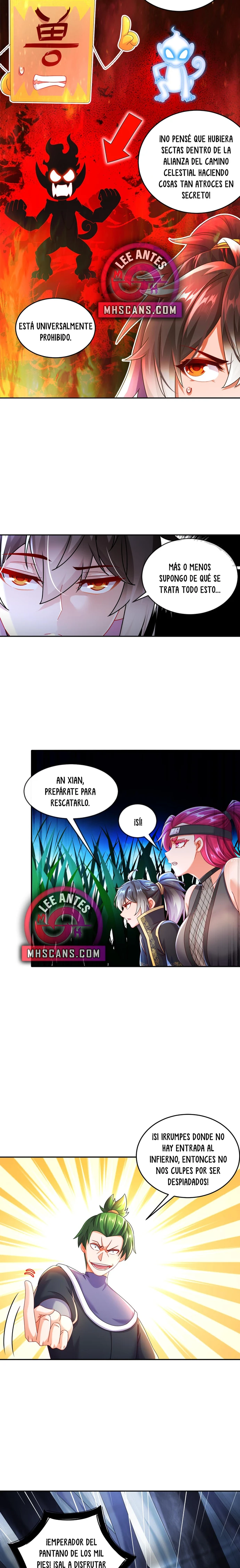 Cultivo Dual con mi HAREM de Bellezas Inmortales capítulo 80 página 8
