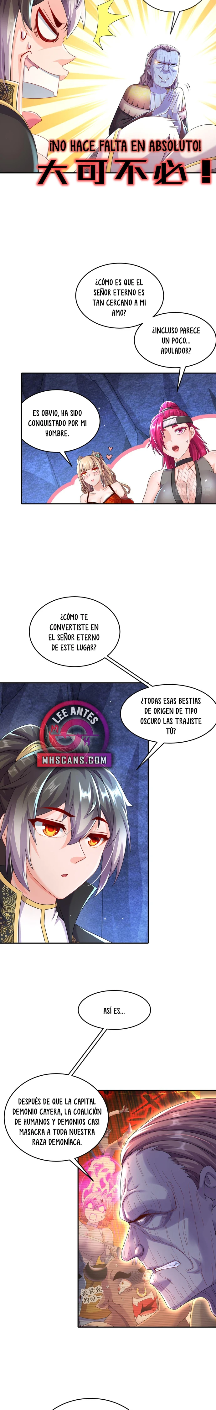 Cultivo Dual con mi HAREM de Bellezas Inmortales capítulo 84 página 6