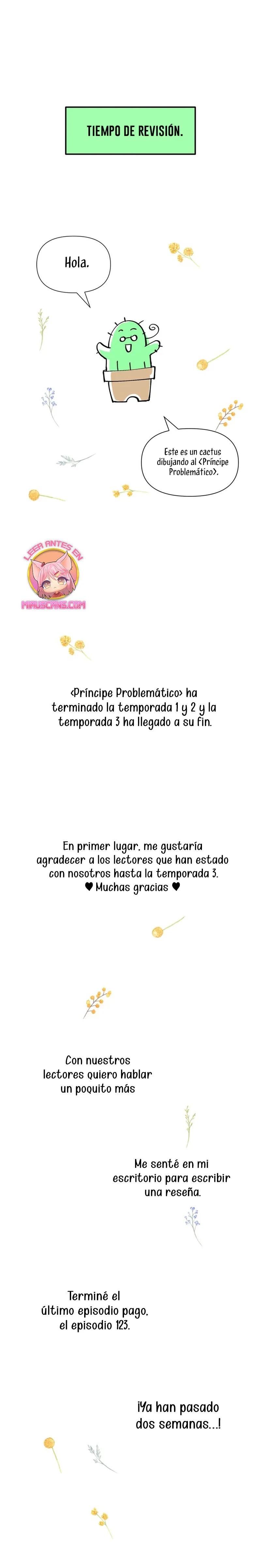 El Príncipe Problemático capítulo 123.5 página 1