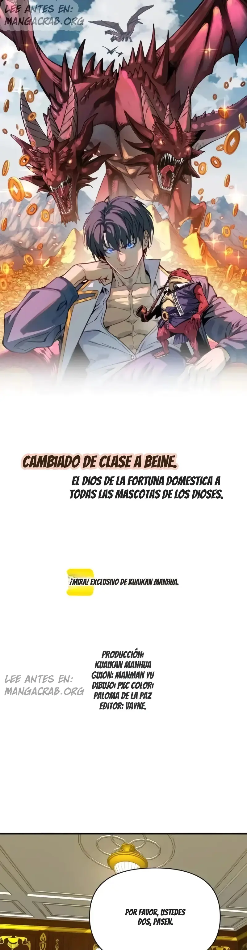 Cambia de Profesión a Dios de la Riqueza y Domestica Innumerables Mascotas Divinas capítulo 23 página 1