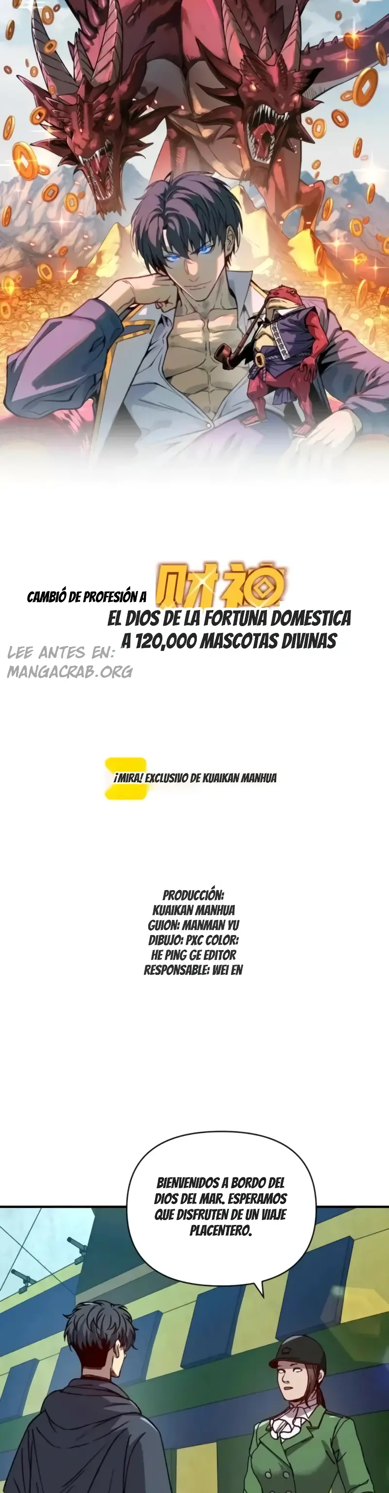 Cambia de Profesión a Dios de la Riqueza y Domestica Innumerables Mascotas Divinas capítulo 60 página 3