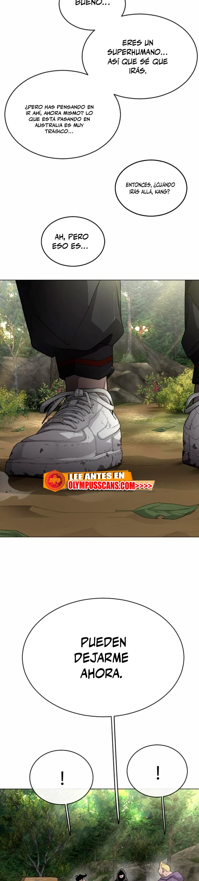 Super humanos capítulo 141 página 54