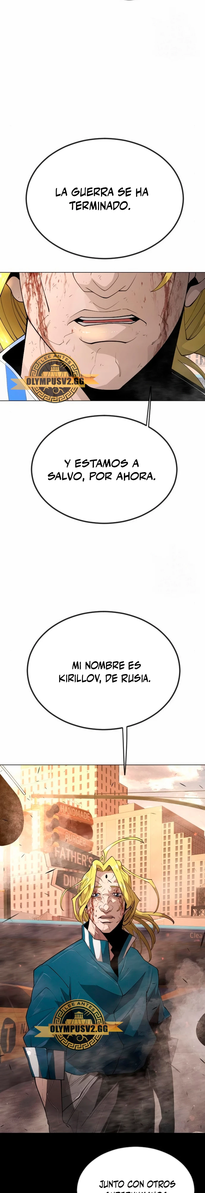 Super humanos capítulo 156 página 35
