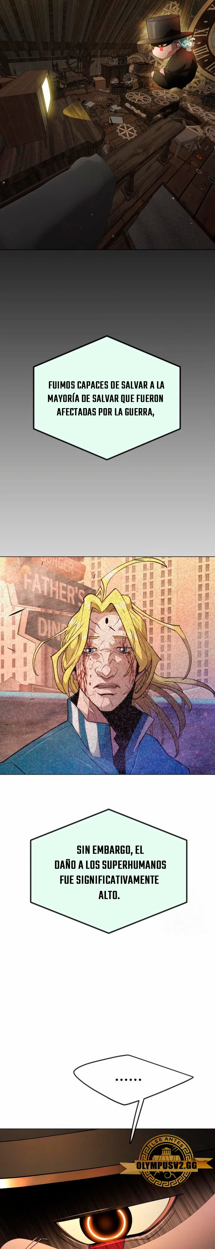 Super humanos capítulo 156 página 37