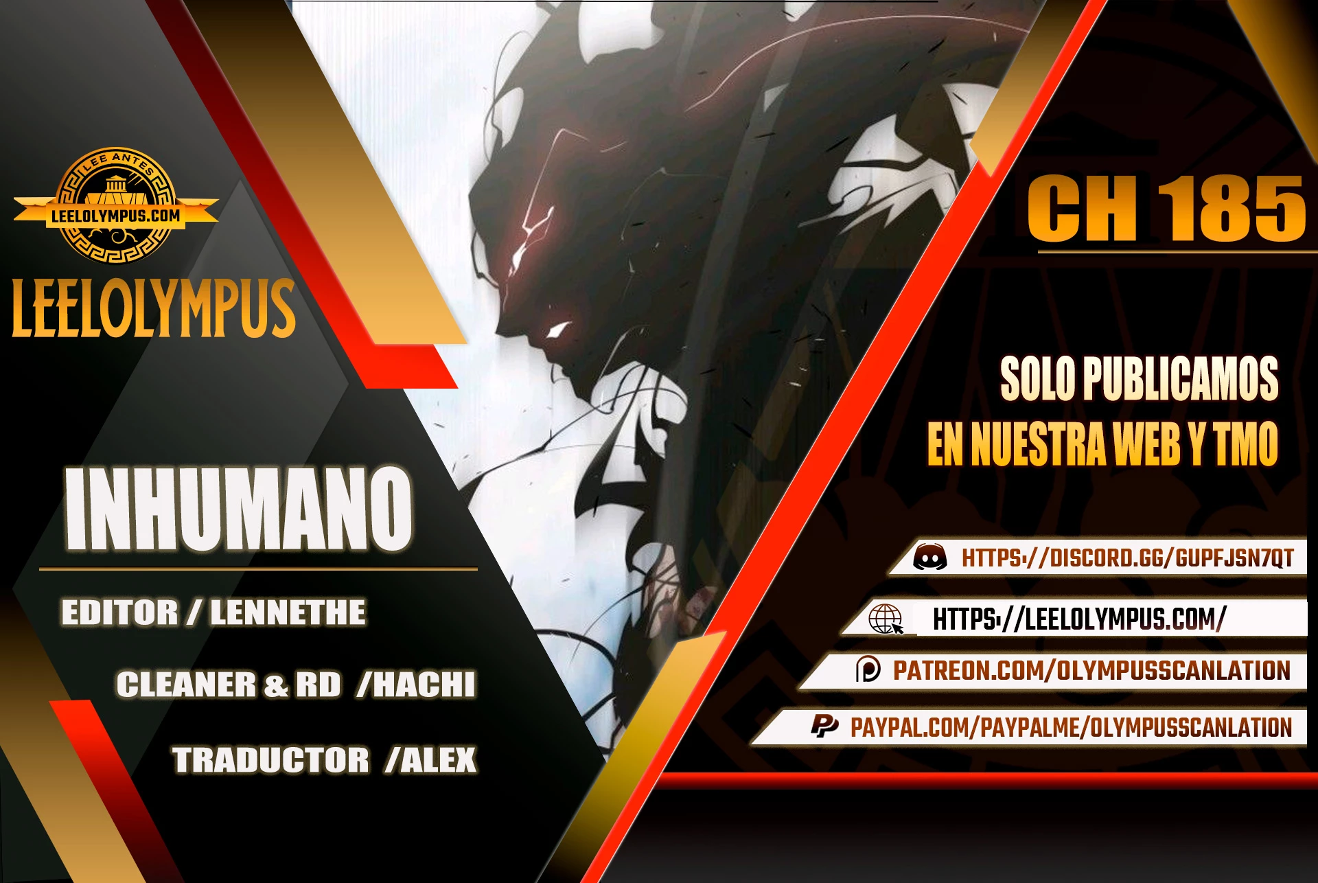 Super humanos capítulo 185 página 1