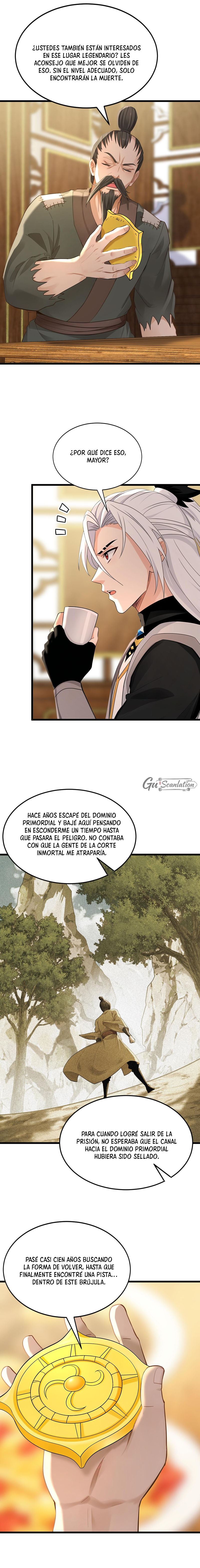 ¡Mientras mis discípulos se matan entrenando, yo me relajo! capítulo 252 página 7