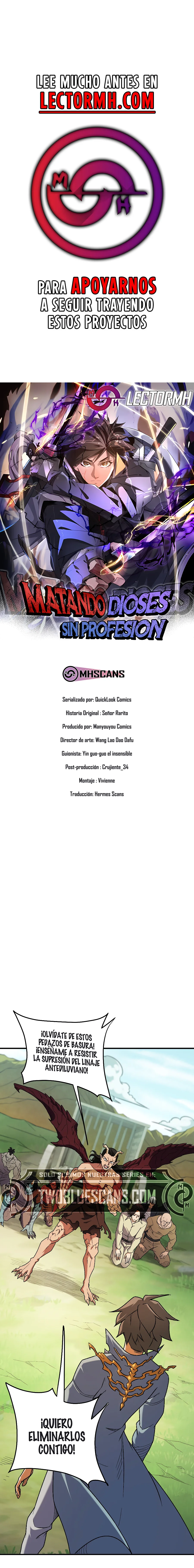 Matando Dioses sin Profesión capítulo 169 página 1
