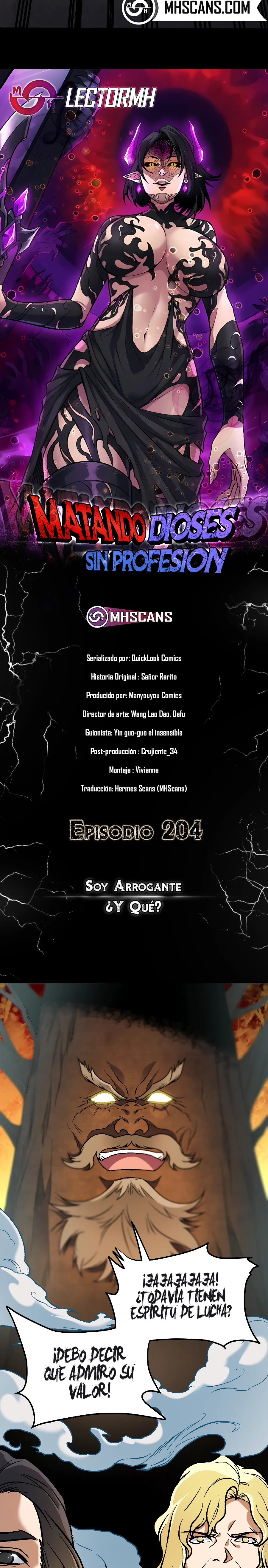 Matando Dioses sin Profesión capítulo 204 página 4