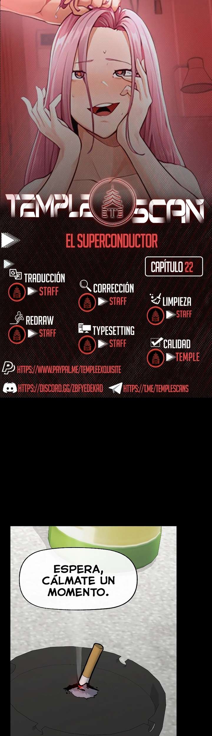 El Sr. Superconductor capítulo 22 página 1