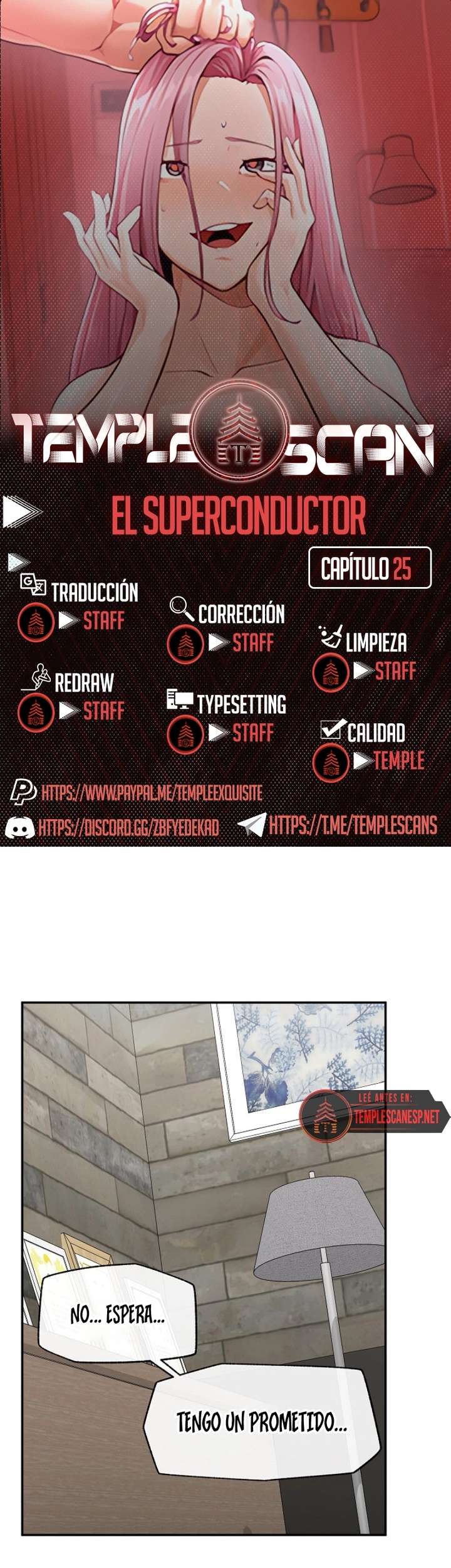 El Sr. Superconductor capítulo 25 página 1