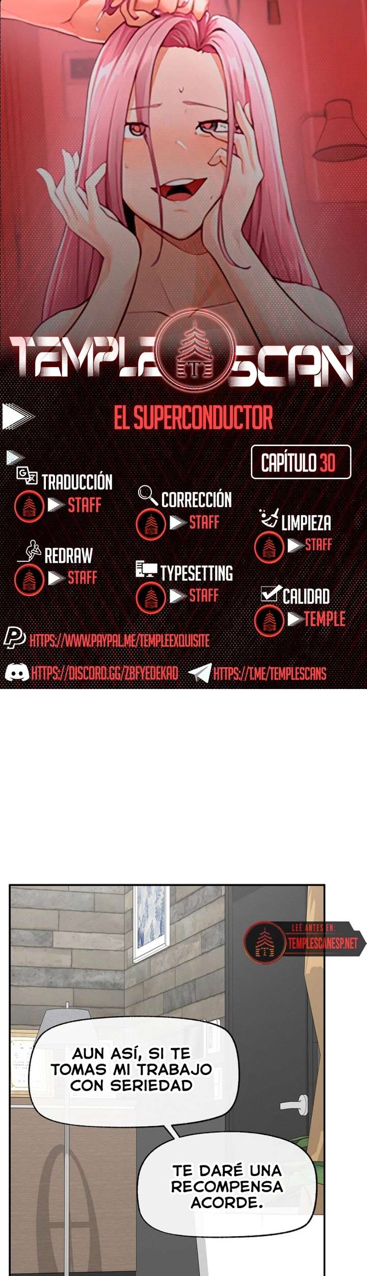 El Sr. Superconductor capítulo 30 página 1