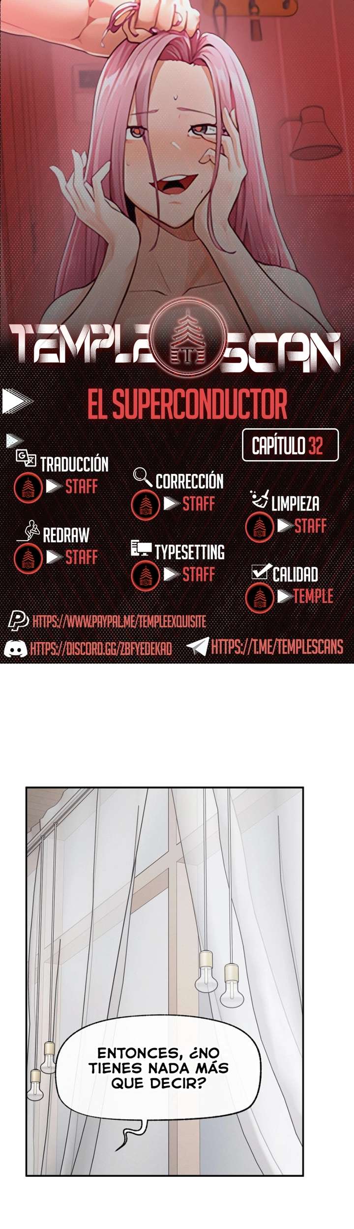 El Sr. Superconductor capítulo 32 página 1