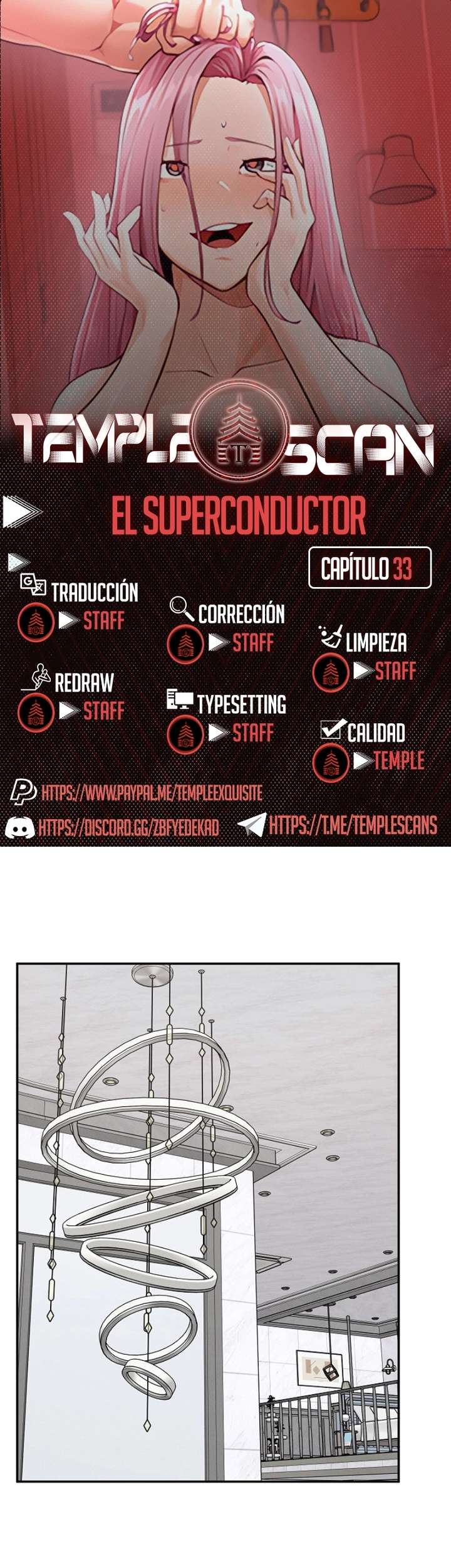 El Sr. Superconductor capítulo 33 página 1