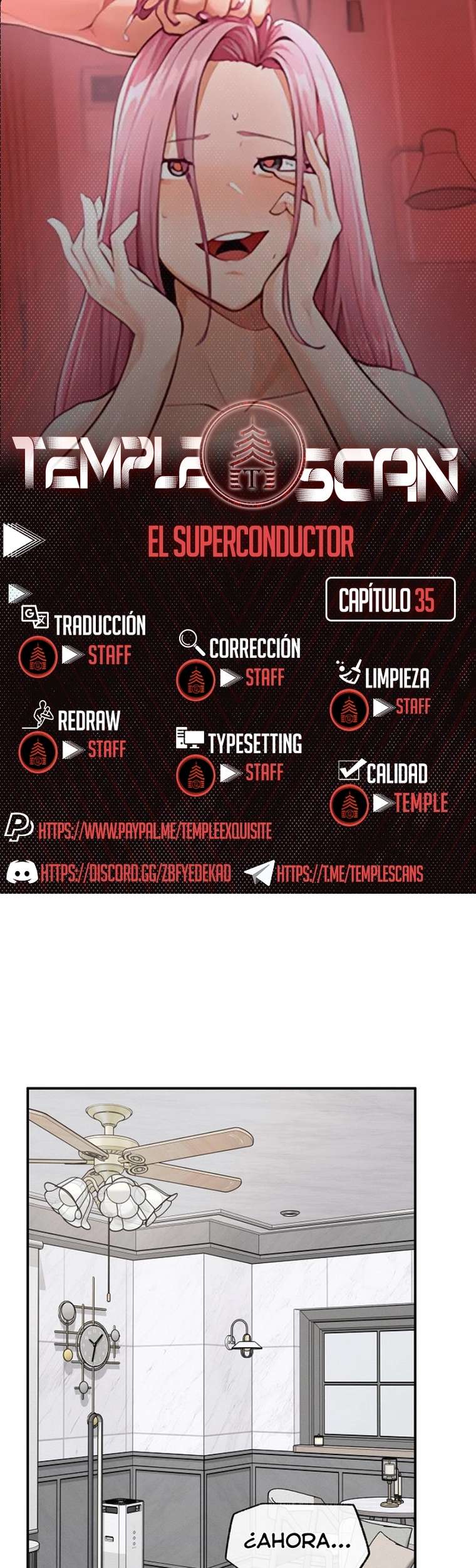 El Sr. Superconductor capítulo 35 página 1