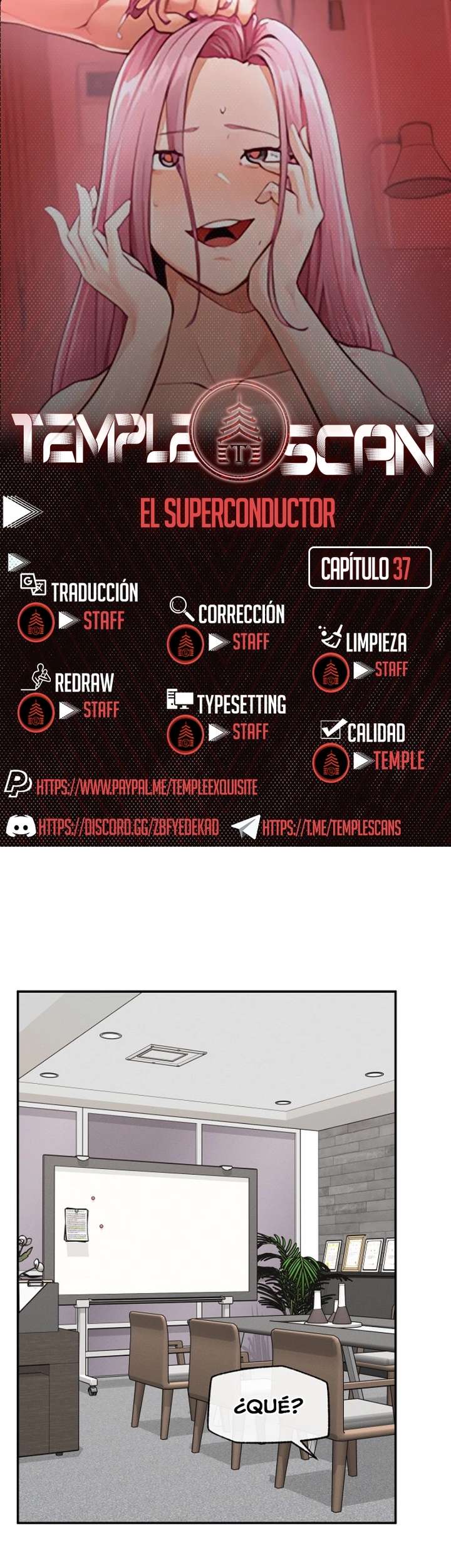 El Sr. Superconductor capítulo 37 página 1