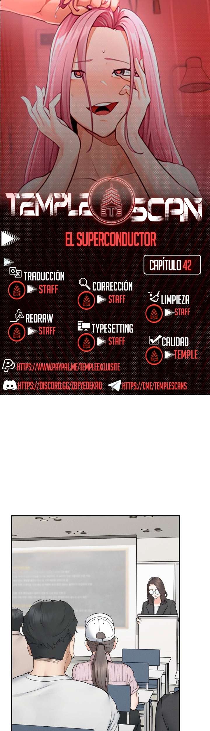 El Sr. Superconductor capítulo 42 página 1