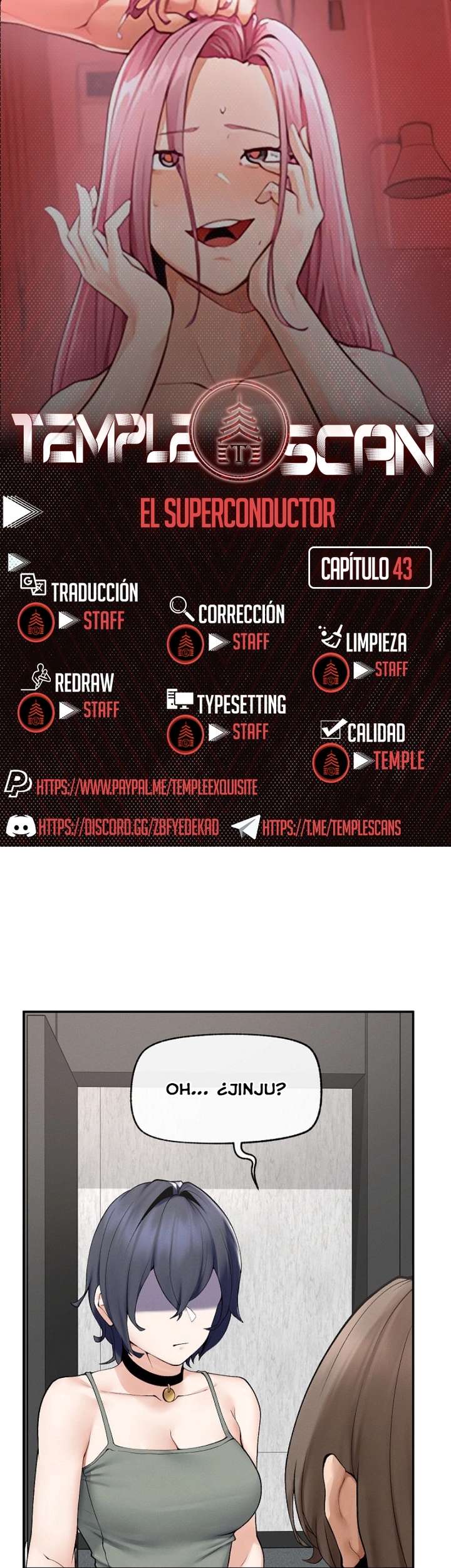 El Sr. Superconductor capítulo 43 página 1