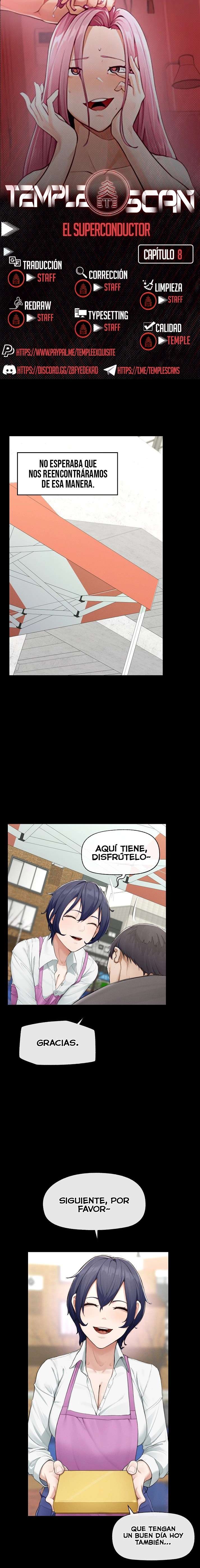 El Sr. Superconductor capítulo 8 página 1