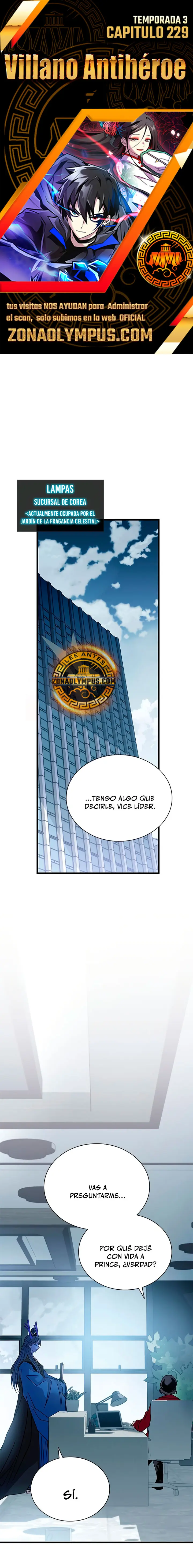 Villano antihéroe capítulo 229 página 1