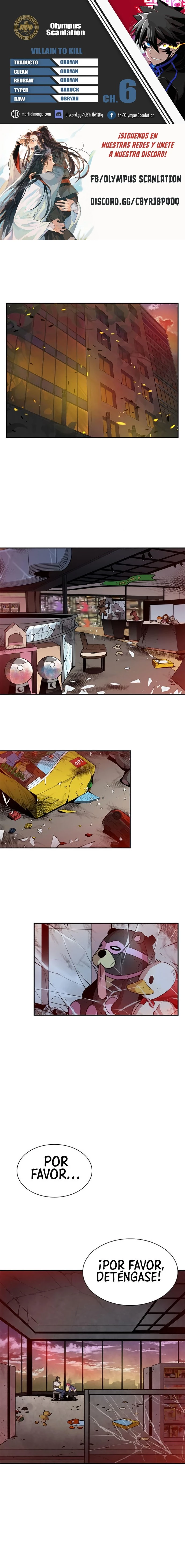 Villano antihéroe capítulo 6 página 1