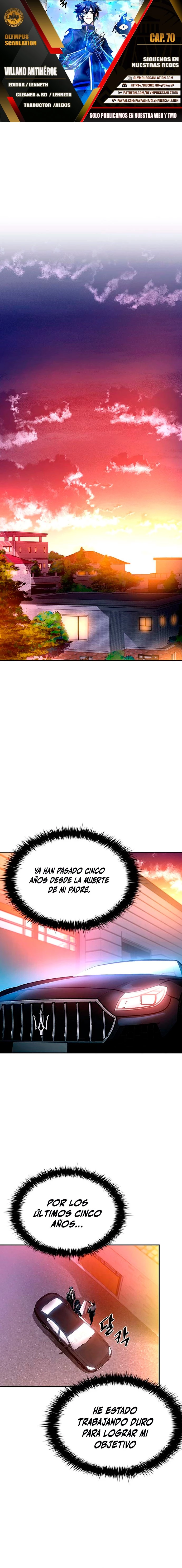 Villano antihéroe capítulo 70 página 1