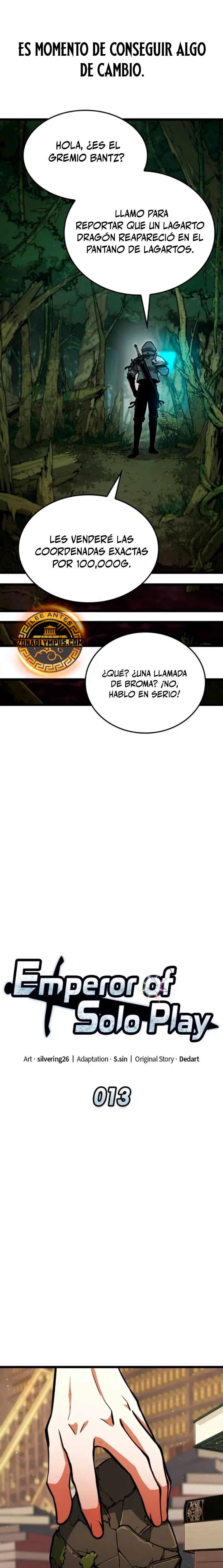 Emperador del Juego en Solitario capítulo 13 página 6