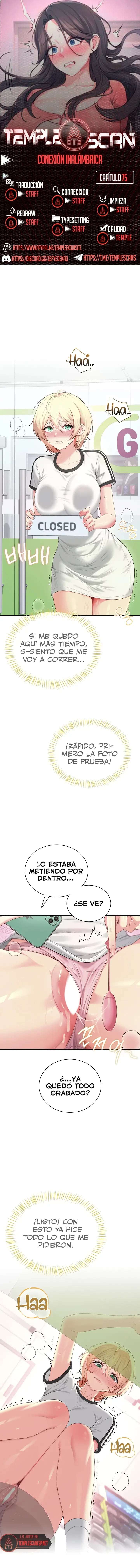 Onahole inalambrica capítulo 75 página 1