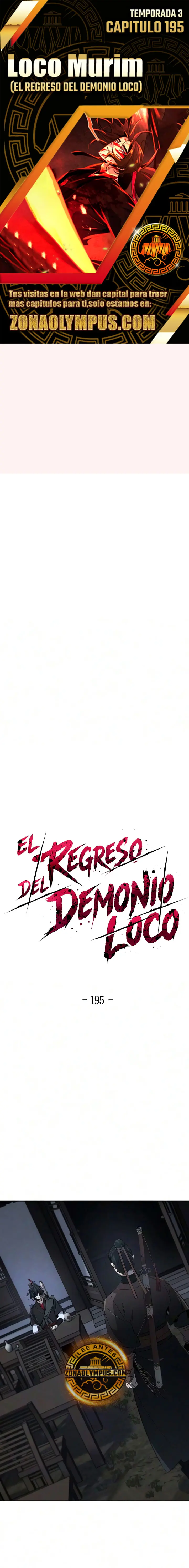 El regreso del demonio loco capítulo 195 página 1