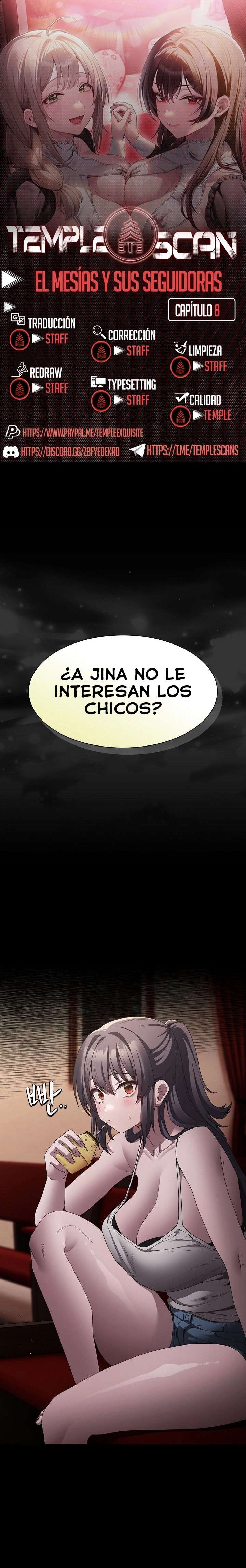 El Mesías y Sus Seguidoras capítulo 8 página 1