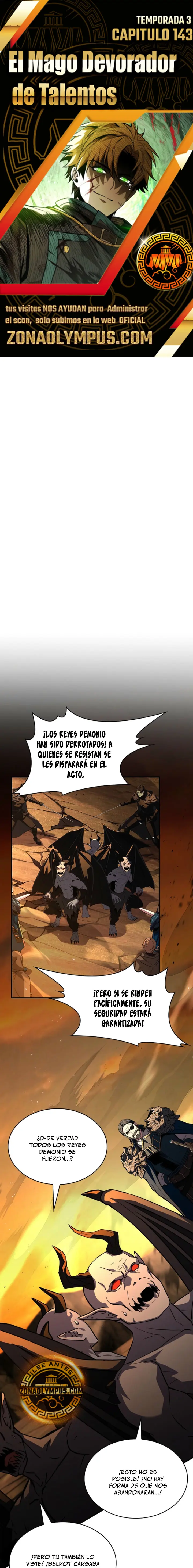 El Mago Devorador de Talentos capítulo 143 página 1
