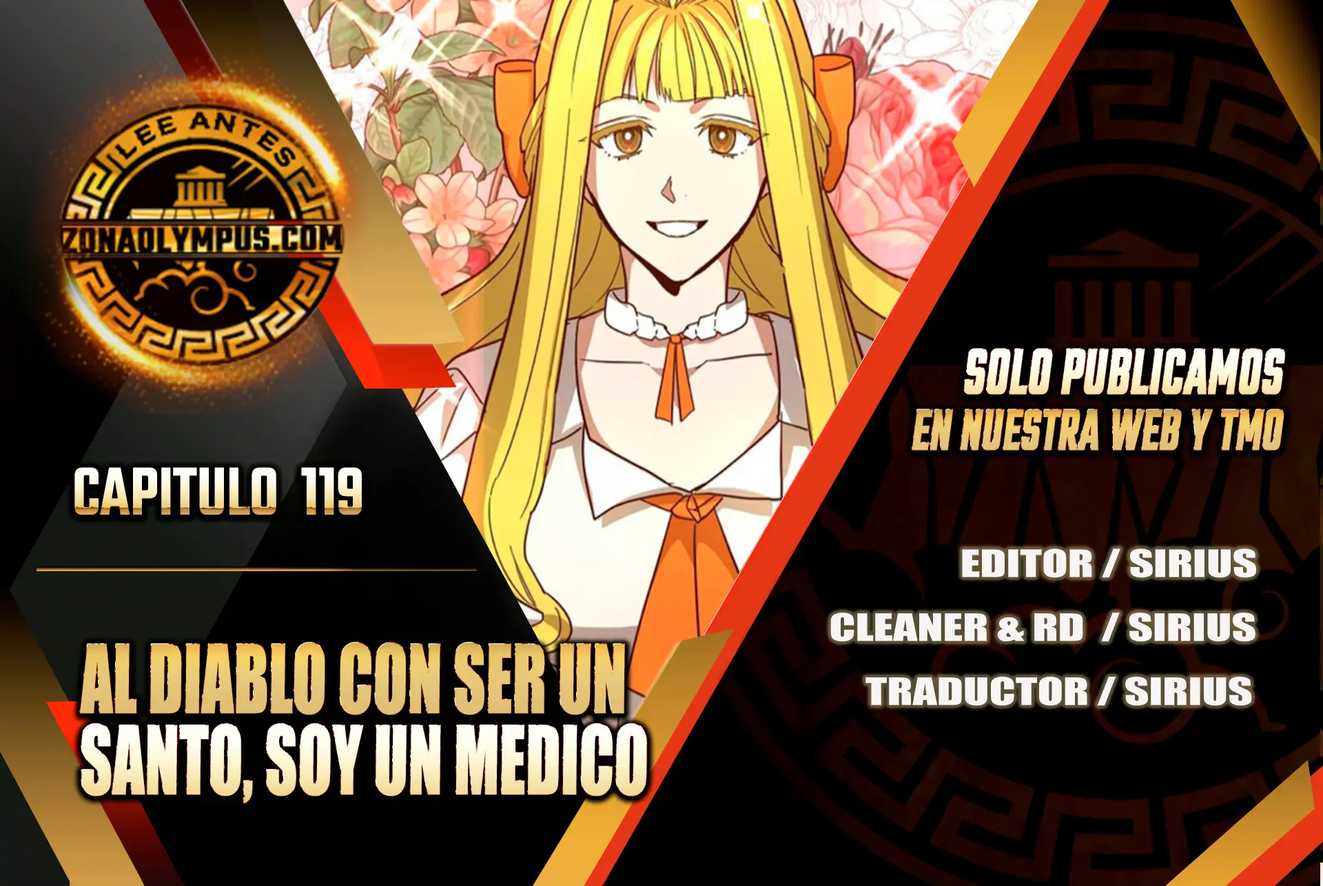 Al demonio con ser un santo, soy un medico capítulo 119 página 1