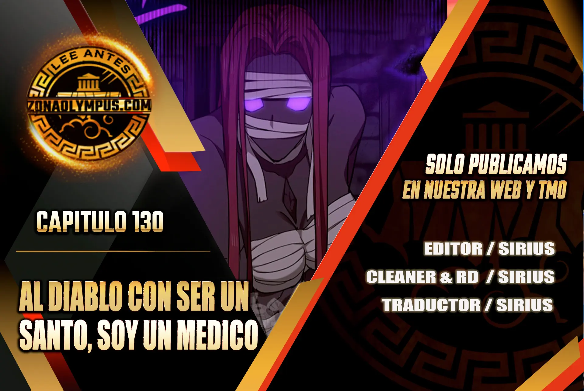 Al demonio con ser un santo, soy un medico capítulo 130 página 1