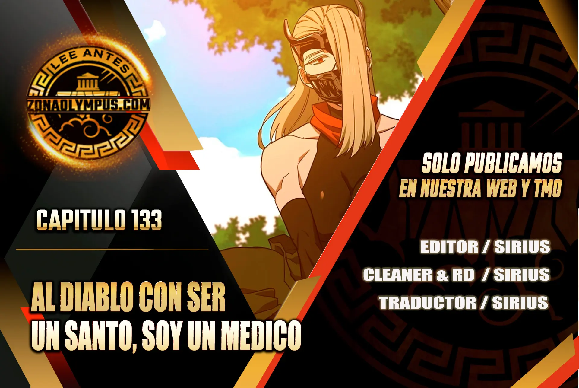Al demonio con ser un santo, soy un medico capítulo 133 página 1